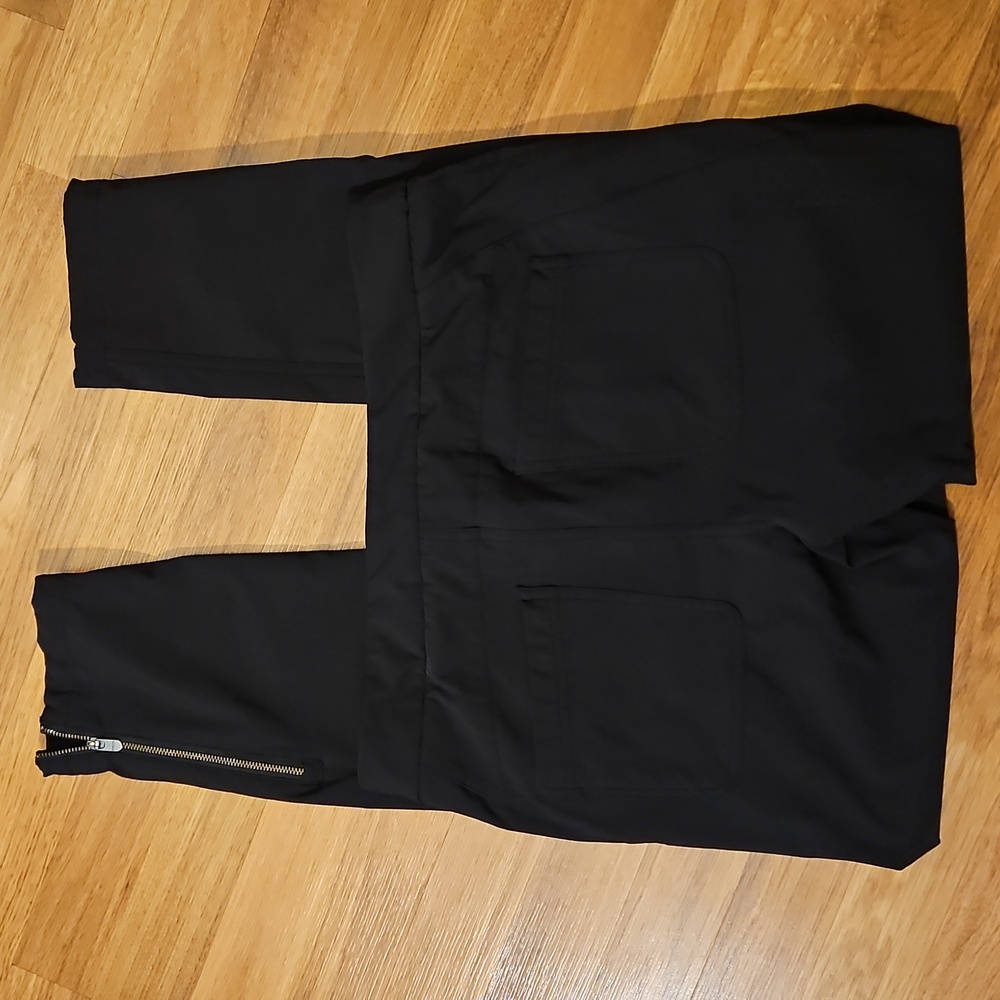 Athleta Black Pants with Zipper Details Size 12 - Picture 5 of 8
